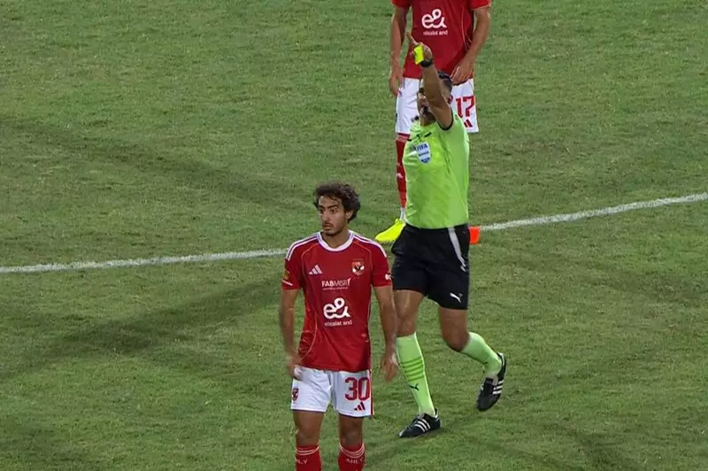 الأهلي يتقدم بشكوى ضد الحكم محمد معروف عقب مواجهة فاركو