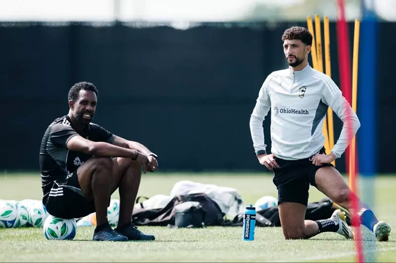 وسام أبو علي يتألق في تدريبات كولومبوس كرو استعداداً للموسم الجديد